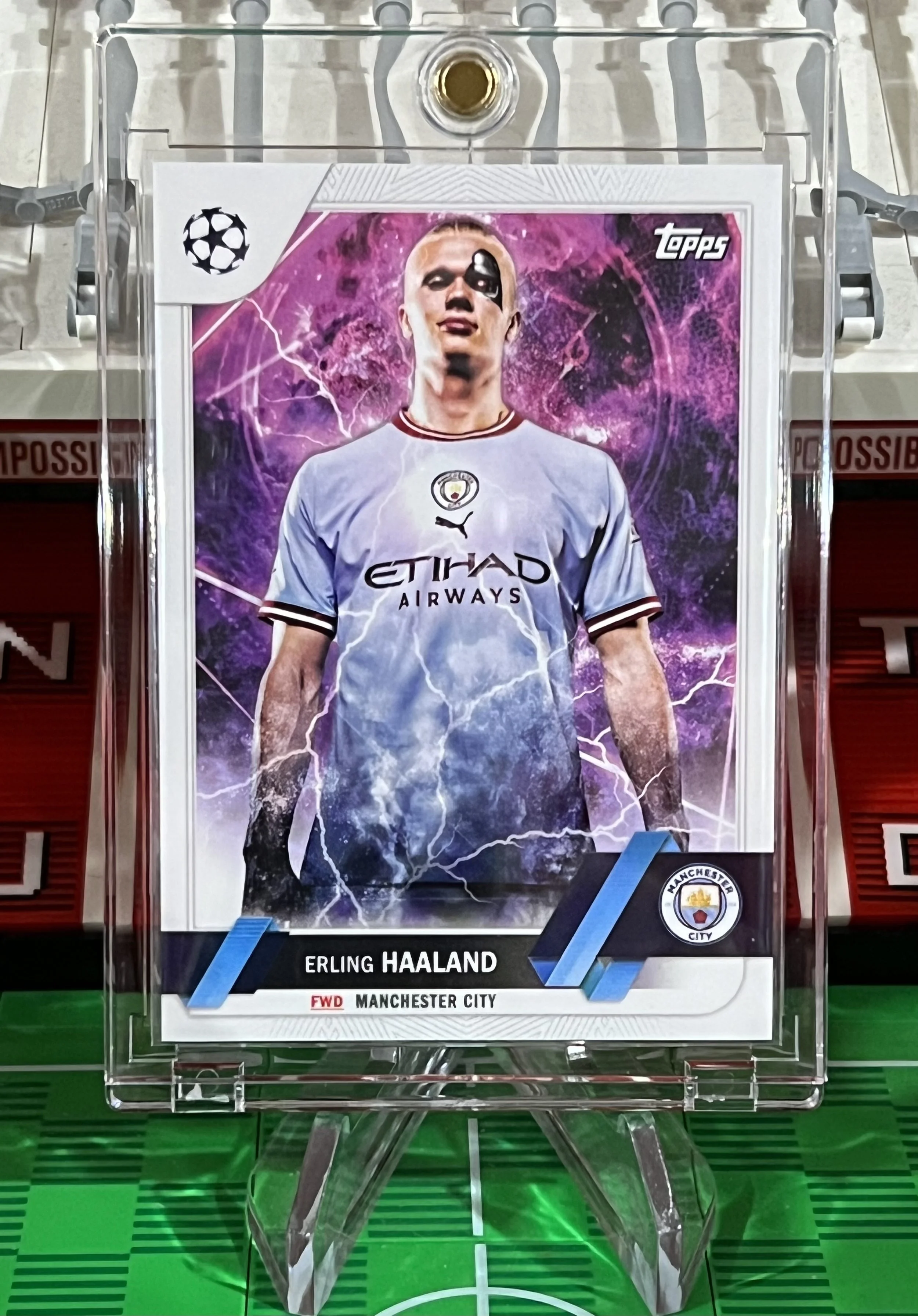 Isabel Haugseng Johansen 2020 topps uefa cl Haaland RCカード psa10